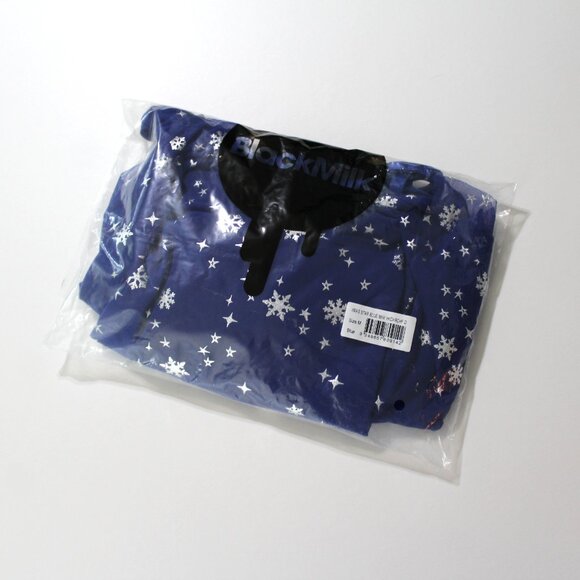 BlackMilk sz M Christmas Star Blue Mini Handkerchief Dress Limited sold out NWT - Picture 2 of 15